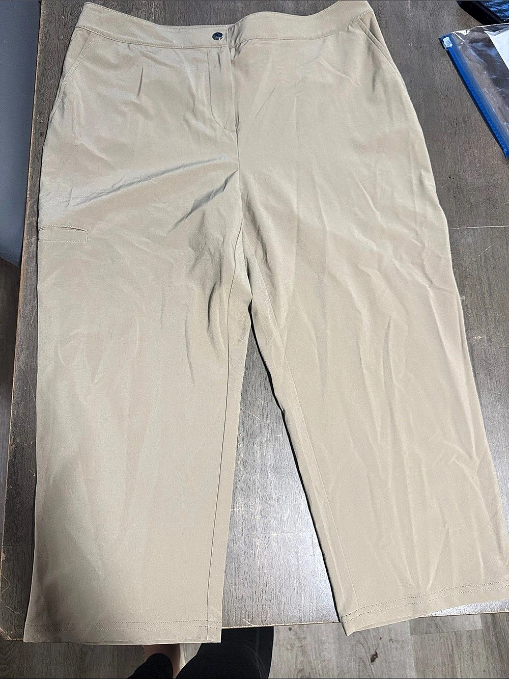 Weekends Beige Straight Leg Pants Like New
